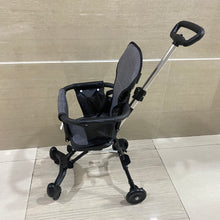 Load image into Gallery viewer, CARLED Baby carriages,Lightweight and Compact Stroller with One Hand Easy Fold, Adjustable Handles and Soft Ride Wheels, Black