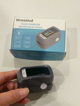Load image into Gallery viewer, Wresalud Pulse Oximeter Finger Blood Oxygen Monitor OLED display