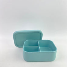 Load image into Gallery viewer, Nifogo Lunch Lunch boxes,Reusable 3 Compartment Silicone Bento Box Lunch Container for Adults and Kids - Microwave, Dishwasher and Freezer Safe - Perfect for Work, School, Picnics and On-the-Go Meals