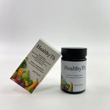 Load image into Gallery viewer, HealthyTh Dietary supplements for human consumption - Supports a Balanced Mood, Healthy Stress Response & Digestive Health with Prebiotics, Ashwagandha, Vitamin B12, Folate - for Men & Women - 60ct
