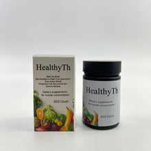 Load image into Gallery viewer, HealthyTh Dietary supplements for human consumption - Supports a Balanced Mood, Healthy Stress Response & Digestive Health with Prebiotics, Ashwagandha, Vitamin B12, Folate - for Men & Women - 60ct