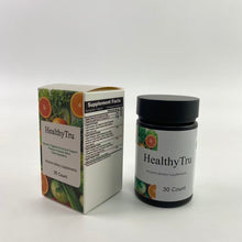 Load image into Gallery viewer, HealthyTru enzyme dietary supplements - Complete Digestive Enzymes Supplement for Gut Health - Bloating Relief for Men and Women - Lipase Amylase Bromelain Digestive Enzymes (30 Capsules)