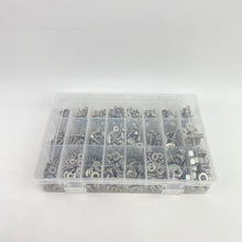 Load image into Gallery viewer, WVYWV Bolts of metal,351Pcs Machine Screws Nuts and Bolts Assortment Kit, # 6-32# 8-32# 10-24 Phillips Pan Head Assorted 304 Stainless Steel Bolts Nuts Flat Washers Bolts with Case