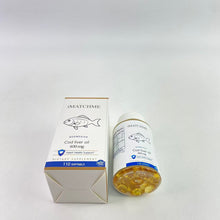 Load image into Gallery viewer, iMATCHME Cod liver oil - Cod Liver Oil, Omega-3s + A & D3, Wild-Caught Norwegian Arctic Cod-Liver Oil, Sustainably Sourced Nordic Fish Oil Liquid, Green Apple