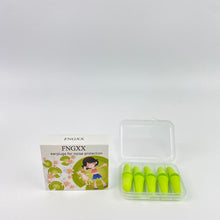 Load image into Gallery viewer, FNGXX earplugs for noise protection- 8 Small Foam Earplugs for Sleeping for Small Ear Canals! Noise Cancelling 32 dB, Sound Blocking, Premium Soft Earplugs for Women and Men, Ear Plugs to Block Snoring