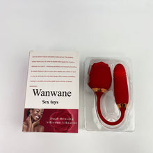 Load image into Gallery viewer, Wanwane Sex toys,Vibrator Dildo Sex Toys for Women - Rose Sex Toy with Thrusting G Spot Vibrators & 10 Sucking Modes for Clitoral Nipple Stimulation Anal Double-Ended Dildos Adult Sex Toys Games for Couples