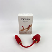 Load image into Gallery viewer, Wanwane Sex toys,Vibrator Dildo Sex Toys for Women - Rose Sex Toy with Thrusting G Spot Vibrators & 10 Sucking Modes for Clitoral Nipple Stimulation Anal Double-Ended Dildos Adult Sex Toys Games for Couples