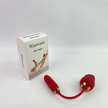 Load image into Gallery viewer, Wanwane Sex toys,Vibrator Dildo Sex Toys for Women - Rose Sex Toy with Thrusting G Spot Vibrators & 10 Sucking Modes for Clitoral Nipple Stimulation Anal Double-Ended Dildos Adult Sex Toys Games for Couples