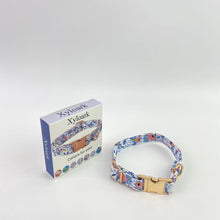 Load image into Gallery viewer, Xyloark Collars for pets,Unique Style Paws Dog Collar With Metal Buckle - Red Rose Flower Gift, Durable Cute for Small Medium Large Boys Girls Dogs