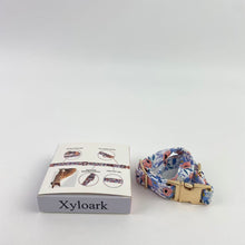 Load image into Gallery viewer, Xyloark Collars for pets,Unique Style Paws Dog Collar With Metal Buckle - Red Rose Flower Gift, Durable Cute for Small Medium Large Boys Girls Dogs