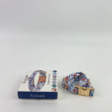 Load image into Gallery viewer, Xyloark Collars for pets,Unique Style Paws Dog Collar With Metal Buckle - Red Rose Flower Gift, Durable Cute for Small Medium Large Boys Girls Dogs