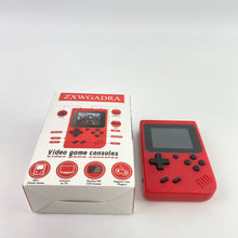 Load image into Gallery viewer, ZXWGADRA Video game consoles,Retro Handheld Games Console Built-in 400 Video Games, Portable Handheld Emulator with 3.0" HD Screen and Rechargeable Battery, Support Connection to TV and 2 Players, Gifts for Boys and Girls (Red)
