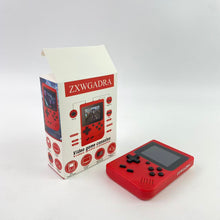 Load image into Gallery viewer, ZXWGADRA Video game consoles,Retro Handheld Games Console Built-in 400 Video Games, Portable Handheld Emulator with 3.0" HD Screen and Rechargeable Battery, Support Connection to TV and 2 Players, Gifts for Boys and Girls (Red)