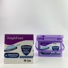 Load image into Gallery viewer, JungleFeast Cat litter,Clumping Cat Litter, 24/7 Performance Multi Cat Litter -17.2 kg