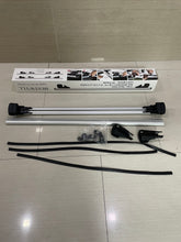 Load image into Gallery viewer, BESTWYLL luggage carriers for vehicles,Cross Rail Roof Rack, 52 inches, Fits up to 46" Spans between Raised Side Rails with Gap, Pack of 2, Black/Silver
