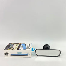 Load image into Gallery viewer, MULTIJOY Rearview mirrors,9.6'' Anti Glare Rear View Mirror with Suction Cup, Stick on Universal Inside Rearview Blue Mirror with Realistic Flat Wide Angle Mounted on Windshield for Car Auto Truck SUV Van (245mm)