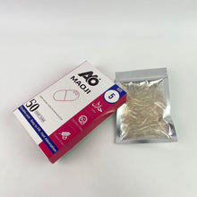 Load image into Gallery viewer, MAOJI Gelatin capsules, empty, for pharmaceuticals,Empty Gelatin Capsules - (50 Count) Very Small Empty Capsules Ideal for DIY Filling - Gel Caps