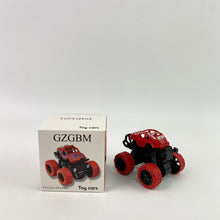 Load image into Gallery viewer, GZGBM Toy cars,Pull Back Vehicles Cars for Toddlers, 360° Rotation 4 Wheels Drive Durable Friction Cars Powered Push and Go Toys Truck Playset