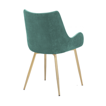 Load image into Gallery viewer, ZWYO HOSIMU Dining Room Chair with Gold Legs - Set of 2