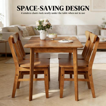 Load image into Gallery viewer, ZWYO HOSIMU 5-Piece Wooden Dining Room Set