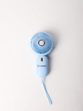 Load image into Gallery viewer, luketure Handheld Fan, Mini Pocket Fan, USB-C Rechargeable Personal Fan, 3 Speed Adjustable, Portable Travel Fan with Lanyard