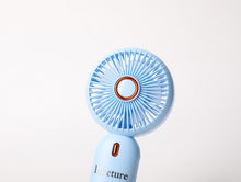 Load image into Gallery viewer, luketure Handheld Fan, Mini Pocket Fan, USB-C Rechargeable Personal Fan, 3 Speed Adjustable, Portable Travel Fan with Lanyard