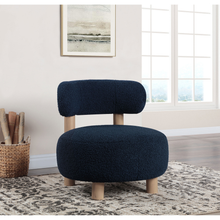 Load image into Gallery viewer, ZWYO HOSIMU Upholstered Barrel Back Accent Chair