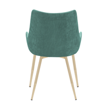 Load image into Gallery viewer, ZWYO HOSIMU Dining Room Chair with Gold Legs - Set of 2