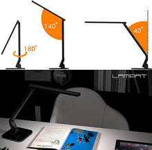 Load image into Gallery viewer, LAMPAT Dimmable LED Desk Lamp, Black