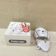 Load image into Gallery viewer, Fetrex Lasers for the cosmetic treatment of the face and skin,Red Light Therapy for Face, LED Facial Light Therapy Mask, 7 Led Light Therapy Facial Skin Care Mask At Home
