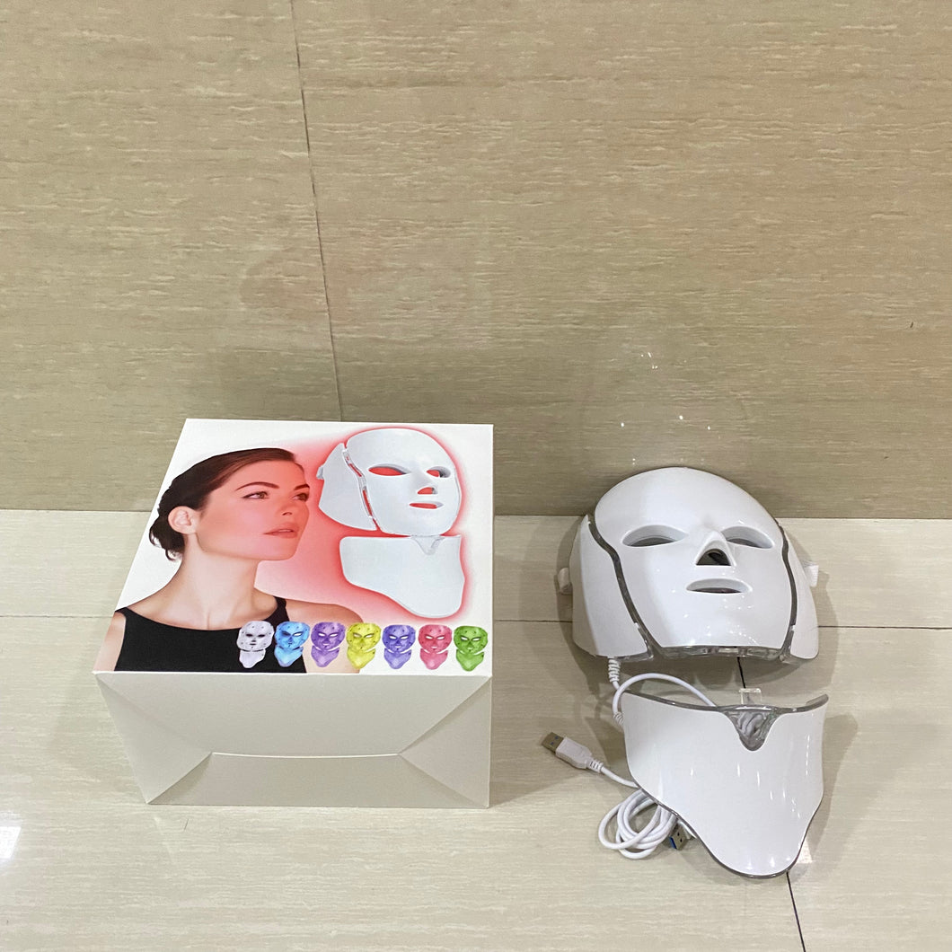 Fetrex Lasers for the cosmetic treatment of the face and skin,Red Light Therapy for Face, LED Facial Light Therapy Mask, 7 Led Light Therapy Facial Skin Care Mask At Home