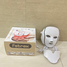 Load image into Gallery viewer, Fetrex Lasers for the cosmetic treatment of the face and skin,Red Light Therapy for Face, LED Facial Light Therapy Mask, 7 Led Light Therapy Facial Skin Care Mask At Home
