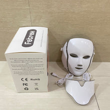 Load image into Gallery viewer, Fetrex Lasers for the cosmetic treatment of the face and skin,Red Light Therapy for Face, LED Facial Light Therapy Mask, 7 Led Light Therapy Facial Skin Care Mask At Home

