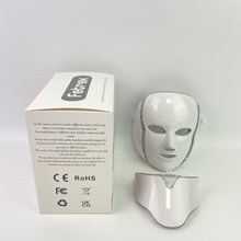 Load image into Gallery viewer, Fetrex Lasers for the cosmetic treatment of the face and skin,Red Light Therapy for Face, LED Facial Light Therapy Mask, 7 Led Light Therapy Facial Skin Care Mask At Home
