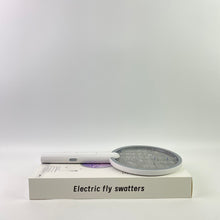 Load image into Gallery viewer, HavenStyle Clan Electric fly swatters,Electric Fly Swatter 3000V Bug Zapper Racket 2 in 1 Fly Swatter with 1200mAh Battery Rechargeable Mosquito Killer Lamp with 3 Layers Safety Mesh for Indoor and Outdoor
