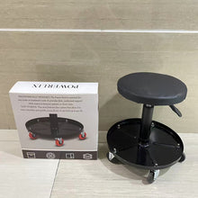 Load image into Gallery viewer, POWERLIX Stools – Rolling Stool for Dentists, Spas, &amp; Healthcare Environments – Round Stool with 5 Casters – Adjustable Height from 18.5&quot; to 25&quot; – Easy to Assemble Stool with Wheels
