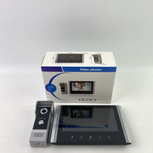Load image into Gallery viewer, OLOEY Video phones,7&quot; Hands-Free Videophone with Door Camera Home Office Door Intercom Smart Video Door Bell Phone
