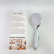 Load image into Gallery viewer, UKYORE Hand held shower heads,High Pressure Shower Heads with Handheld – 5&quot; Bathroom Rain Shower Head - 5 Spray Settings High Flow Handheld Shower Head with 60” Long Hose and Adjustable Bracket – The Perfect Replacement Showerhead
