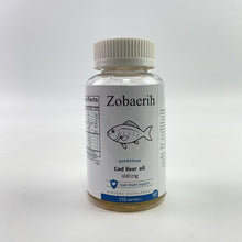 Load image into Gallery viewer, Zobaerih Cod liver oil - Cod Liver Oil, Omega-3s + A &amp; D3, Wild-Caught Norwegian Arctic Cod-Liver Oil, Sustainably Sourced Nordic Fish Oil Liquid, Green Apple
