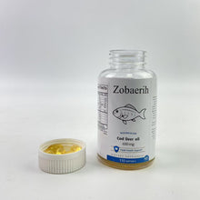 Load image into Gallery viewer, Zobaerih Cod liver oil - Cod Liver Oil, Omega-3s + A &amp; D3, Wild-Caught Norwegian Arctic Cod-Liver Oil, Sustainably Sourced Nordic Fish Oil Liquid, Green Apple
