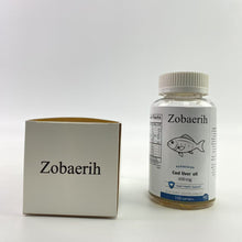 Load image into Gallery viewer, Zobaerih Cod liver oil - Cod Liver Oil, Omega-3s + A &amp; D3, Wild-Caught Norwegian Arctic Cod-Liver Oil, Sustainably Sourced Nordic Fish Oil Liquid, Green Apple
