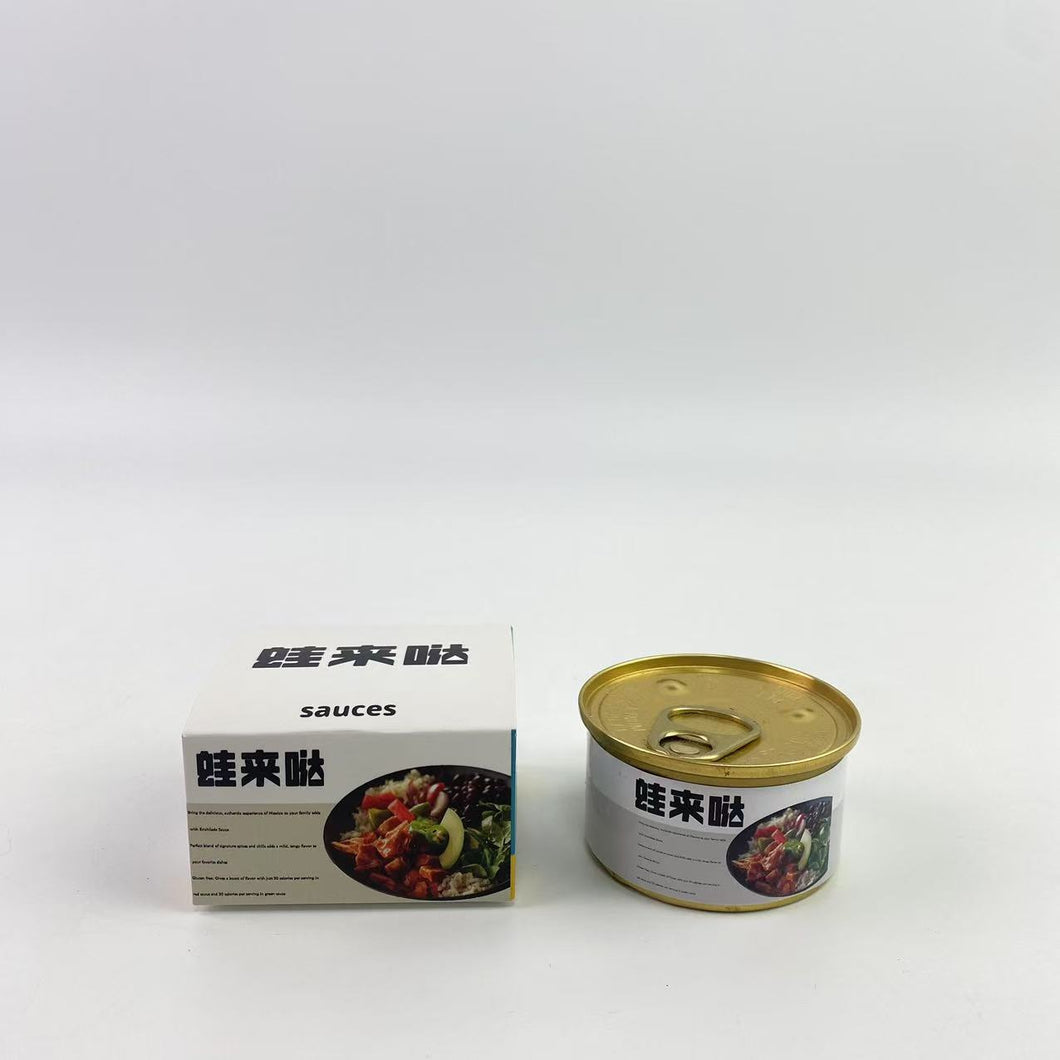 蛙来哒 sauces,Green, Red enchilada sauce, 10 oz Can