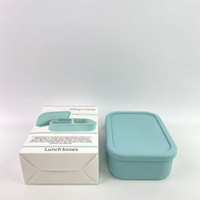 Load image into Gallery viewer, Nifogo Lunch Lunch boxes,Reusable 3 Compartment Silicone Bento Box Lunch Container for Adults and Kids - Microwave, Dishwasher and Freezer Safe - Perfect for Work, School, Picnics and On-the-Go Meals
