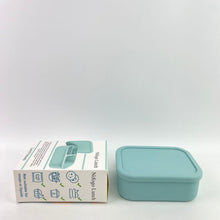 Load image into Gallery viewer, Nifogo Lunch Lunch boxes,Reusable 3 Compartment Silicone Bento Box Lunch Container for Adults and Kids - Microwave, Dishwasher and Freezer Safe - Perfect for Work, School, Picnics and On-the-Go Meals
