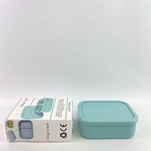 Load image into Gallery viewer, Nifogo Lunch Lunch boxes,Reusable 3 Compartment Silicone Bento Box Lunch Container for Adults and Kids - Microwave, Dishwasher and Freezer Safe - Perfect for Work, School, Picnics and On-the-Go Meals
