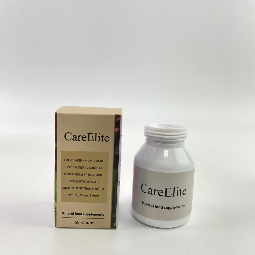 CareElite Mineral food supplements with Riboflavin & CoQ10 Helps Promote Proper Function of Brain Heart & Muscles Daily Nutritional Essentials for Women & Men - 60 Tablets