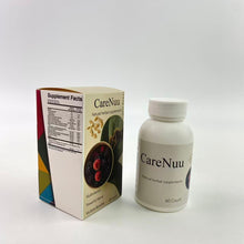 Load image into Gallery viewer, CareNuu Natural herbal supplements - Fast-Acting Immune Support Supplement for Use at Onset of Symptoms - with Echinacea, Black Elderberry, Ginger &amp; Andrographis - 30 Vegan Liquid Phyto-Capsules
