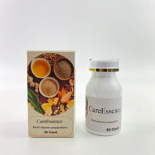 Load image into Gallery viewer, CareEssence Multi-vitamin preparations,Multivitamin for Women 18+ with Vitamin D3 for Immune Support*, Omega 3 DHA, B12, Iron, Vegan, Gluten Free, Non GMO, USP Verified, 30 Day Supply, 60 Capsules
