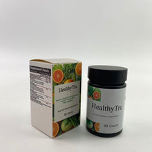Load image into Gallery viewer, HealthyTru enzyme dietary supplements - Complete Digestive Enzymes Supplement for Gut Health - Bloating Relief for Men and Women - Lipase Amylase Bromelain Digestive Enzymes (30 Capsules)
