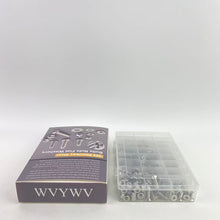 Load image into Gallery viewer, WVYWV  Bolts of metal,351Pcs Machine Screws Nuts and Bolts Assortment Kit, # 6-32# 8-32# 10-24 Phillips Pan Head Assorted 304 Stainless Steel Bolts Nuts Flat Washers Bolts with Case

